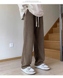 AIDASE  -  Men's Spring and Summer High Street Drooping Sports Sweatpants Trendy Brand Men and Women Straight Versatile Casual Trousers Men aidase-shop