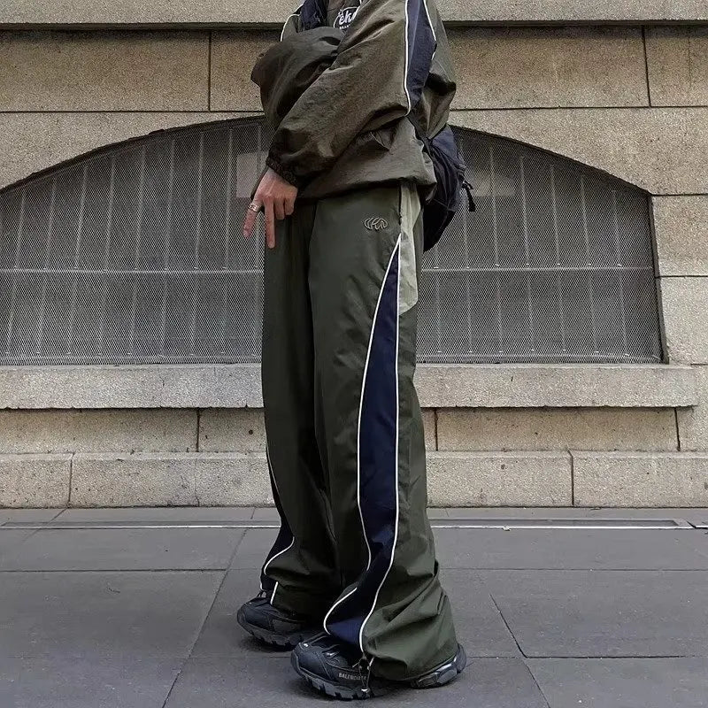 Aidase Men'S Y2K Clothes Tracksuits Loose Wide Leg Cargo Jogging Track Pants Couple Korean Fashion Clothing Sweatpants Techwear Women aidase-shop