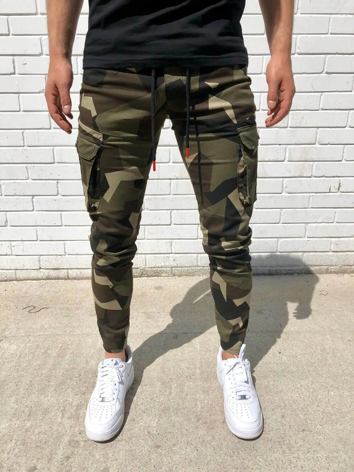 Aidase Casual Tactical Cargo Pants Men Multi Pocket Camouflage Sweatpants Men Spring Autumn Pencil Harem Jogger Trousers aidase-shop