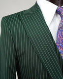 Aidase Modern Men's Suit Pinstripe 3 Pieces Blazer Pants Double Breasted Business Formal Work Wear Wedding Groom Costume Homme aidase-shop