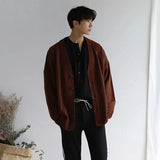 AIDASE  -  Men Vintage Sweater Streetwear Vintage Knitted Cardigan Sweaters Autumn Harajuku Fashion Retro Casual Pullovers Sweaters hombre aidase-shop