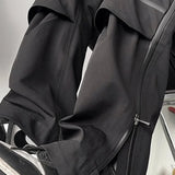 Aidase Pants Men Deisgn Holiday Fashion Zipper Cozy Chic Waterproof Handsome Streetwear High Street Autumn All-match New European Style aidase-shop