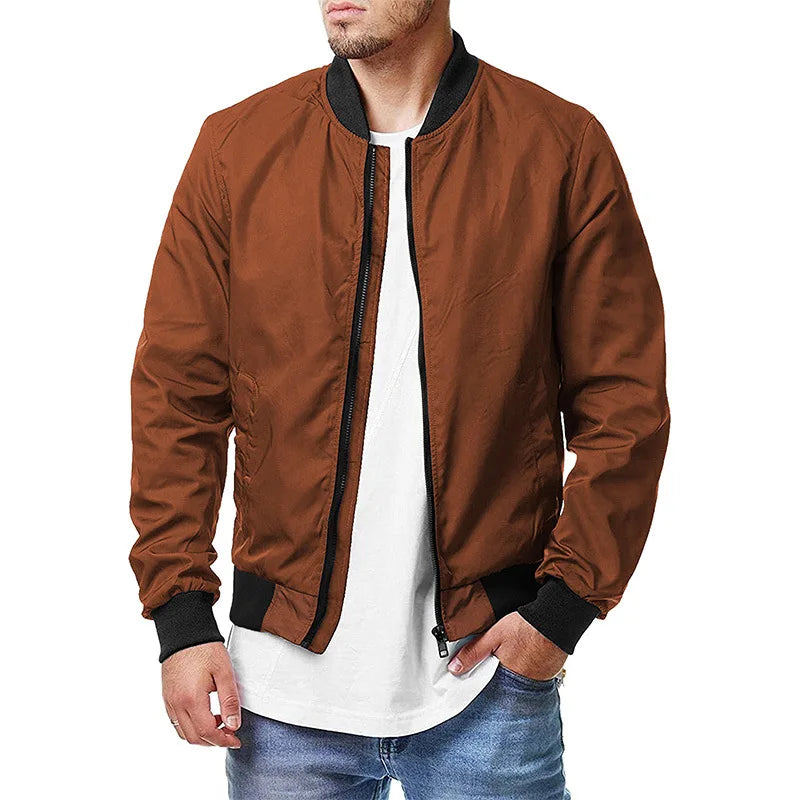 AIDASE  -  Fashion New Jacket Men Fashion Casual Slim Mens Jacket Sportswear Bomber Jacket Mens Jackets Men and Coats Plus Size S- 4XL aidase-shop