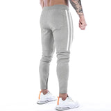 AIDASE  -  Gym Skinny Jogger Pants Men Running Sweatpants Fitness Bodybuilding Sports Pants Zip pocket Male Cotton Jogging Trousers men aidase-shop