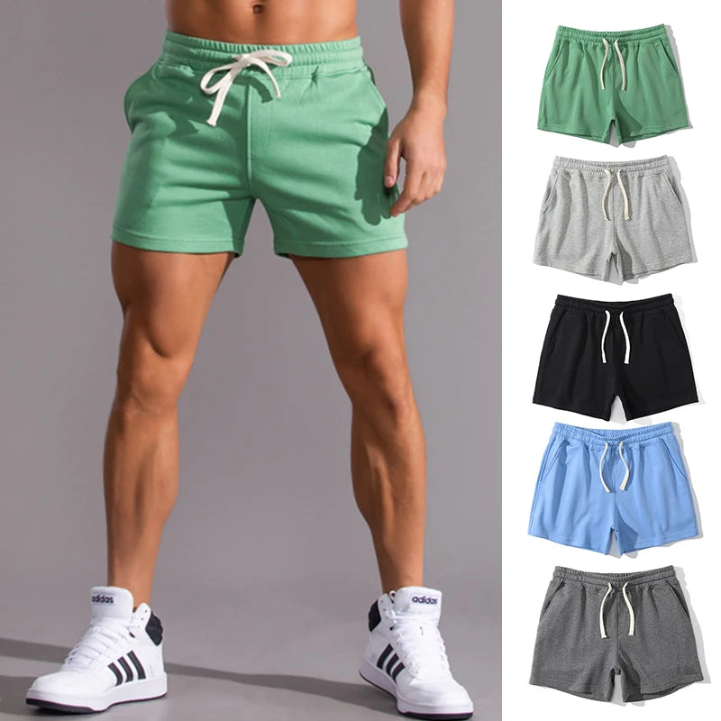 Aidase Brand Fashion Fitness Running Shorts Men Cotton Casual Jogging Shorts Quick Dry Male Short Pants aidase-shop
