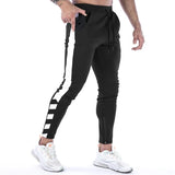 AIDASE  -  Men Joggers Casual Pants Fitness Men Sportswear Tracksuit Bottoms Skinny Sweatpants Trousers Black Gyms Jogger Track Pants aidase-shop
