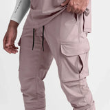 Aidase Sweatpants Men's Thin Ice Silk Running Pants Multi-pocket Fast-drying Jogging Training Pants aidase-shop