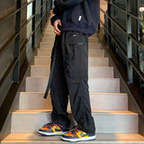 Aidase Y2K Pants Men Fashion Spring New Brand Outdoor Pants Large Pockets Japanese Style Male Casual Harajuku Trousers