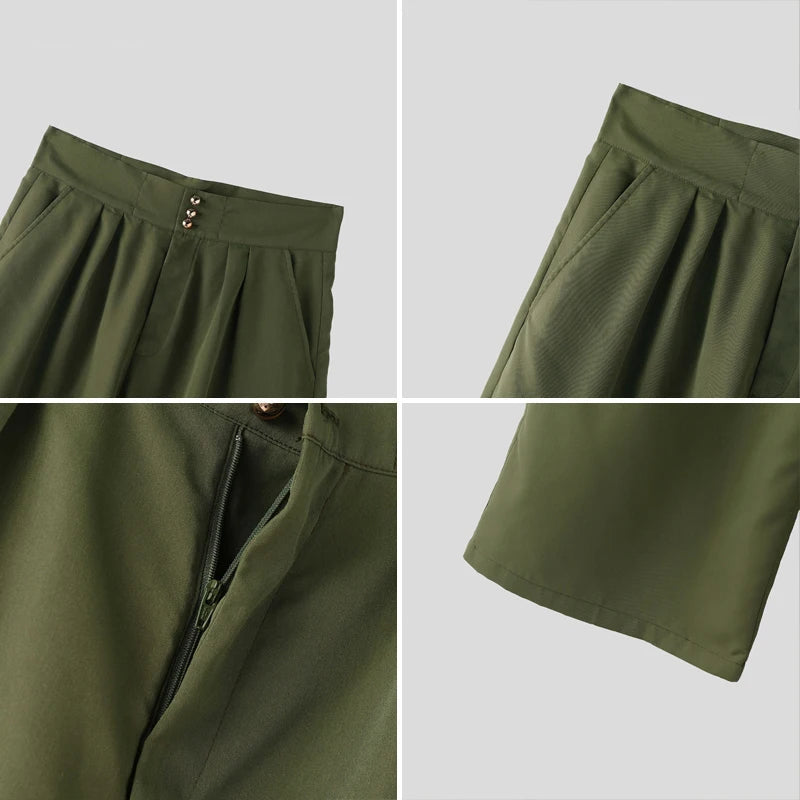 AIDASE  -  Men Long Pants Casual Wide Leg Pants Summer Spring Bottoms Long Trousers Men's Clothing Oversize Loose Streetwear S-5XL aidase-shop