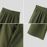 AIDASE  -  Men Long Pants Casual Wide Leg Pants Summer Spring Bottoms Long Trousers Men's Clothing Oversize Loose Streetwear S-5XL aidase-shop