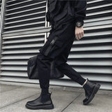 Aidase Male Trousers Black Slim Autumn Men's Cargo Pants Luxury Spandex Fashion Y2k Cotton Nylon Designer Street Loose Big Size Emo aidase-shop