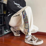 Aidase Goth Autumn and Winter Thin Trousers Graphic Grey Summer Man Sports Pants Harem Sweatpants for Men Sweatshirt Jogger Big Tall aidase-shop