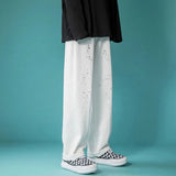 AIDASE  -  Men's Clothing Spring Summer New Arrival Fashionable Casual Versatile Loose Fit Slim Straight Leg Long Pants Comfortable aidase-shop