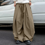 AIDASE  -  2025 Men Wide Leg Pants Joggers Elastic Waist Pleated Trousers Men Streetwear Oversize Korean Style Fashion Long Pants aidase-shop