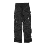 Aidase Cargo Pants for Men Trousers Man Black Grey Stacked Hip Hop Nylon Fashion Aesthetic Designer Oversize Korean Style Baggy Cotton aidase-shop