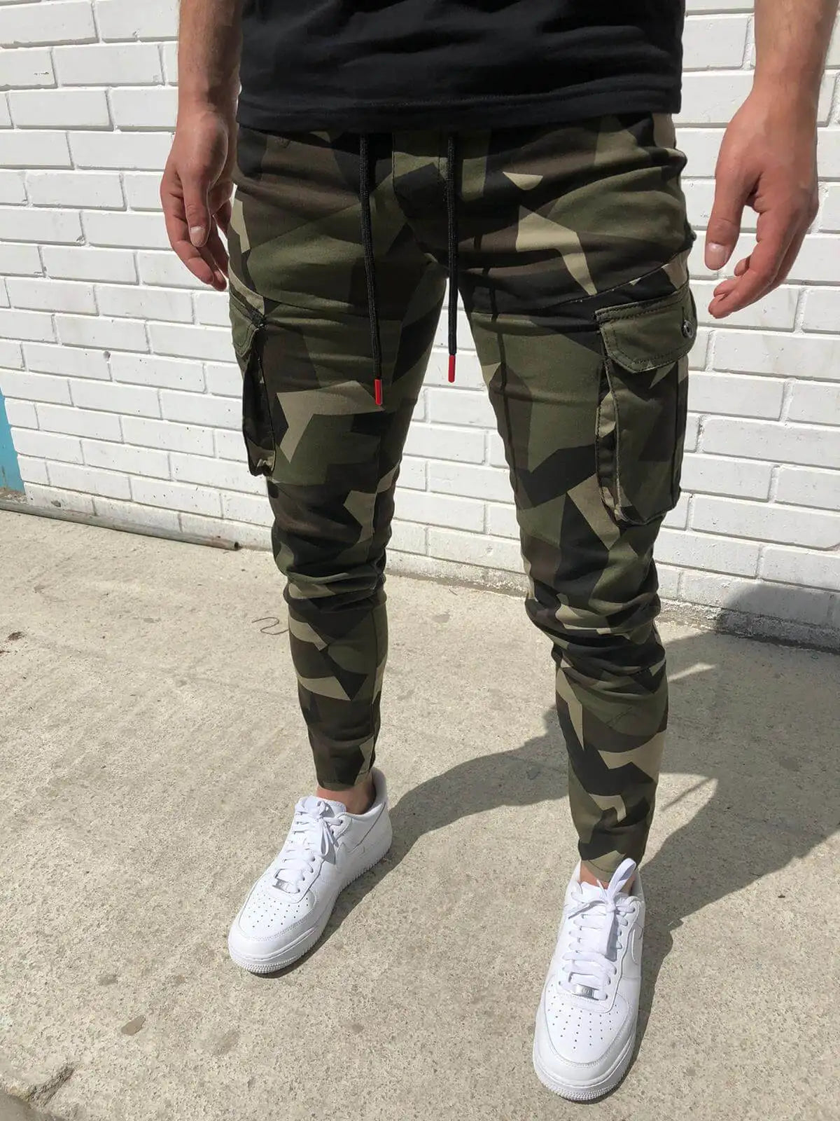 Aidase Casual Tactical Cargo Pants Men Multi Pocket Camouflage Sweatpants Men Spring Autumn Pencil Harem Jogger Trousers aidase-shop