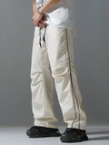 AIDASE  -  Spring Summer American Street Retro Men Loose Straight Casual Pants aidase-shop