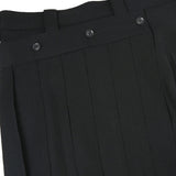 AIDASE  -  Spring Summer New Genderless Double-Layer Culottes Mens Fashion Trend Casual Deconstructed Pleated Trousers Straight Pants aidase-shop