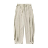 AIDASE  -  Men's Spring Summer New Pleated Design Curved Pants aidase-shop