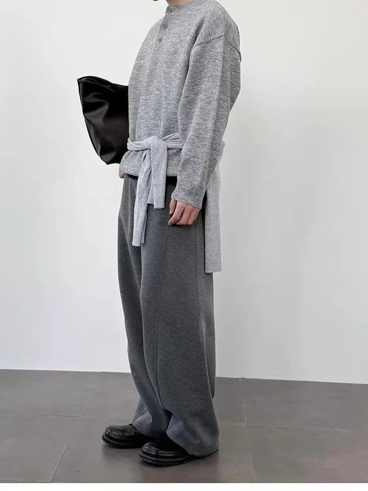 AIDASE  -  Retro Sweatpants Men's Spring American Style Loose and Versatile Casual High Street Floor Pants aidase-shop