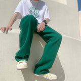 Aidase 4 Colors Baggy Jeans Men Fashion Casual Wide Leg Jeans Men Streetwear Loose Hip Hop Straight Denim Pants Mens Trousers S-2XL