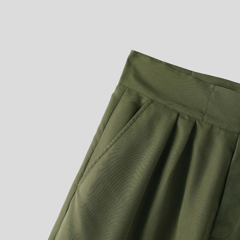 AIDASE  -  Men Long Pants Casual Wide Leg Pants Summer Spring Bottoms Long Trousers Men's Clothing Oversize Loose Streetwear S-5XL aidase-shop