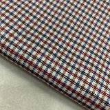 Aidase Burgundy Black Green 3 Color Small Square Thousand Bird Man‘s Suit Set Outfit Notch Lapel Blazer Trousers 3pcs Jacket Pants Vest aidase-shop