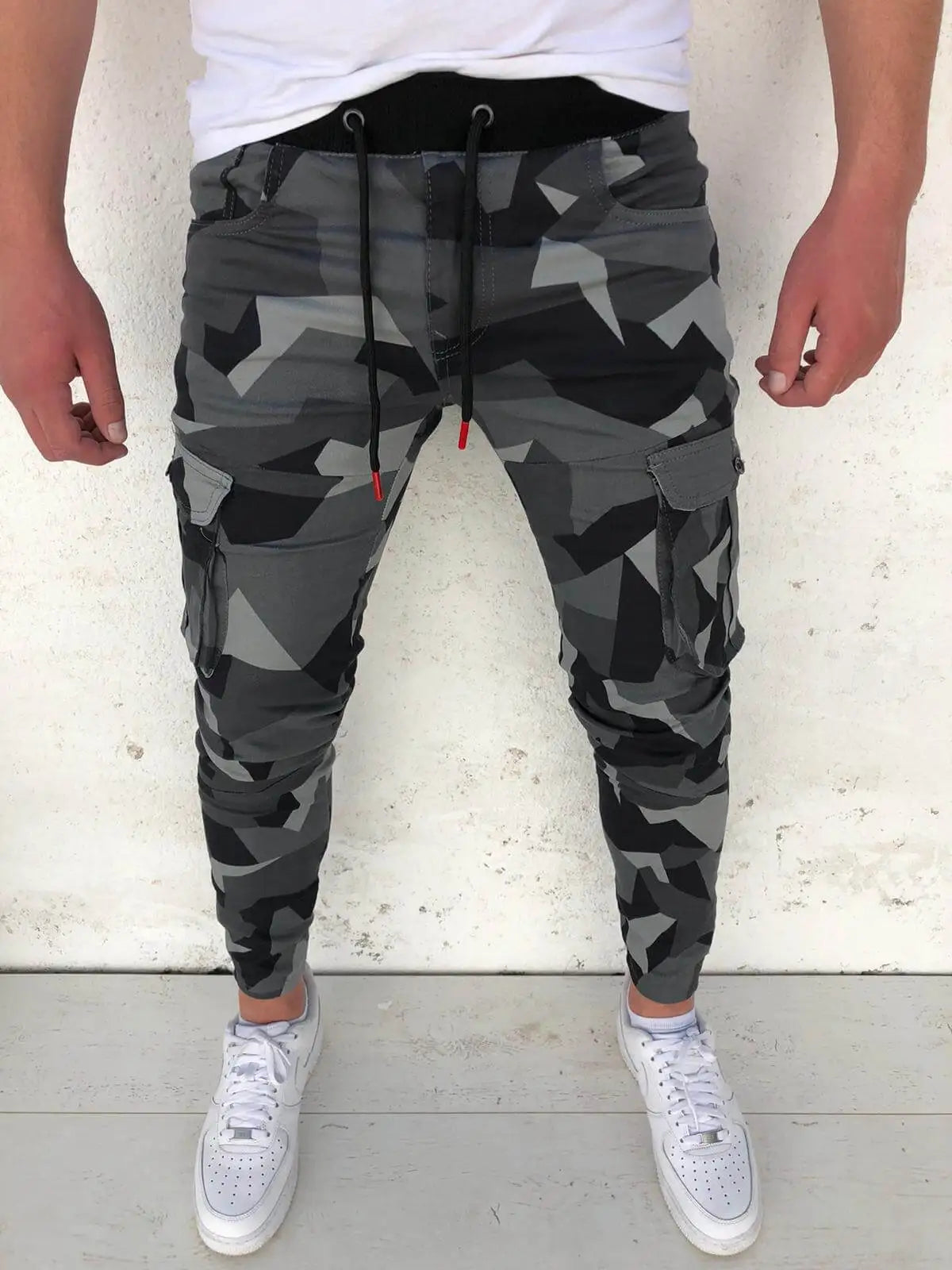 Aidase Casual Tactical Cargo Pants Men Multi Pocket Camouflage Sweatpants Men Spring Autumn Pencil Harem Jogger Trousers aidase-shop