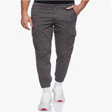 AIDASE  -  Men Casual Multi Pocket Cargo Tapered Pants Stylish Streetwear aidase-shop