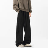 AIDASE  -  American Men's Autumn Trendy Brand Spliced Wide-leg Sports Sweatpants Retro Versatile Straight Casual Pants aidase-shop