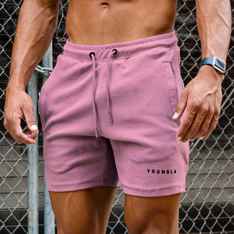 Aidase Basketball Men's Shorts Quick Dry Running Joggers Sweat Pink Male Short Pants Training Gym Sports Streetwear Y2k Thin Cotton 90s aidase-shop