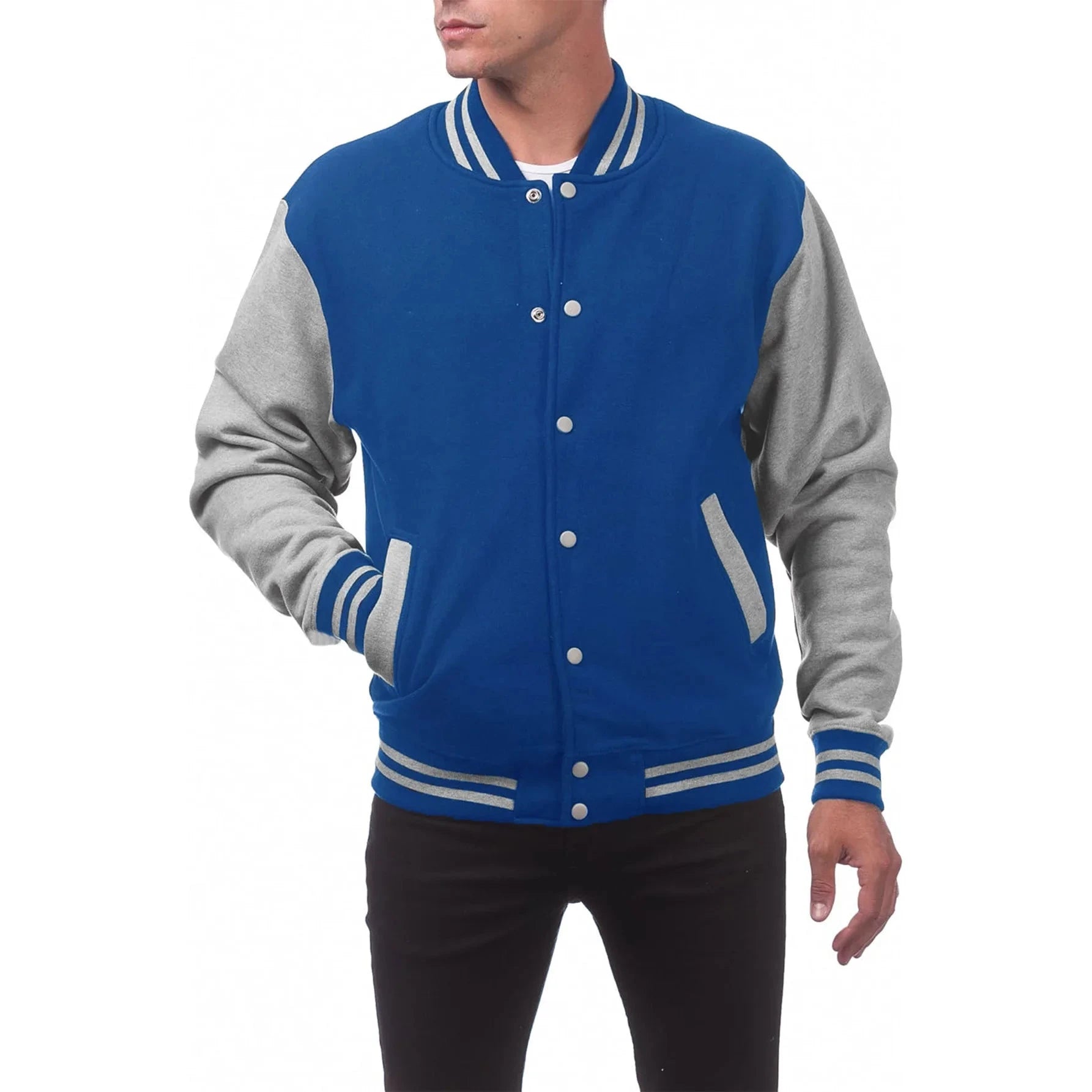 AIDASE  -  Spring Autumn Men's Pilot Bomber Couple Baseball Jacket University Varsity Solid Color Casual Korean Clothes aidase-shop