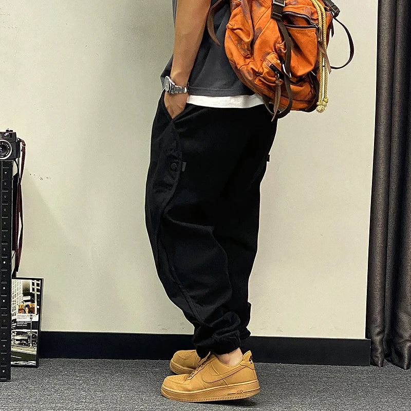 Aidase Plus Size Japanese Streetwear Oversize Cargo Pants Men Clothing Harajuku Casual Joggers Korean Hip Hop Baggy Trousers Male aidase-shop