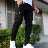 Aidase Casual Cargo Pants Men Hip Hop Streetwear Jogger Pant Fashion Trousers Multi-Pocket Casual Joggers Sweatpants Men Pants aidase-shop