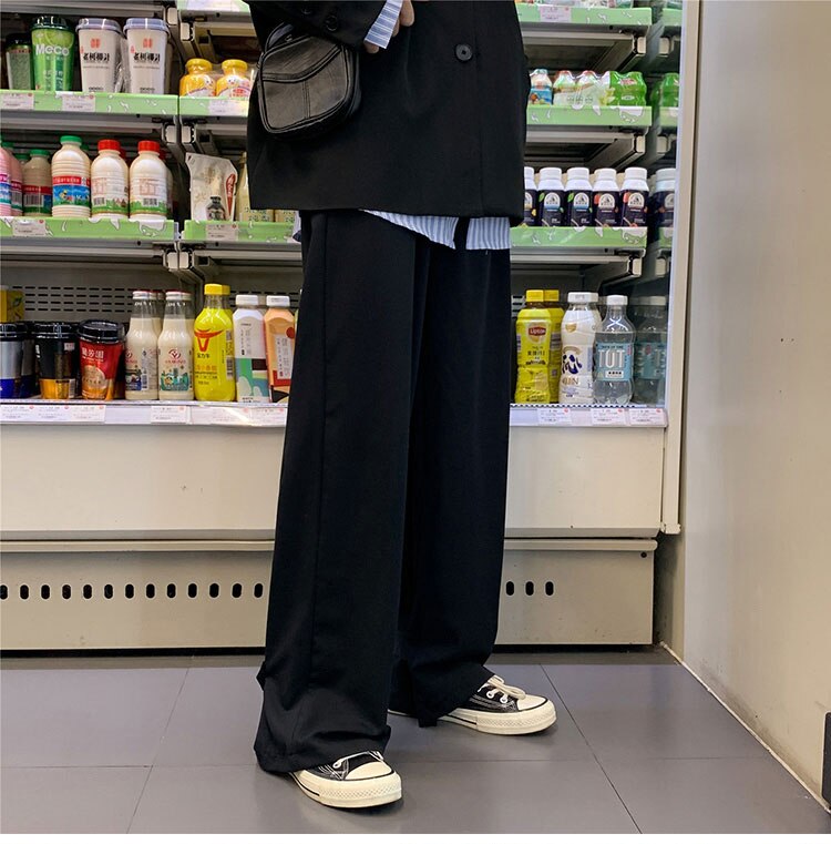 Aidase  Men Overalls Wide Legs Streetwear Baggy Pants  Spring Mens Black Harajuku Sweatpants Male Casual Harem Joggers 5XL aidase-shop