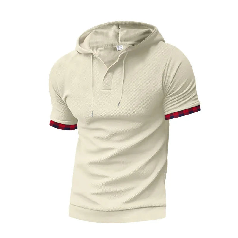 AIDASE  -  Men's plus Size Sports ort Sve irt Slim Fit Sweat ng Polyester T-irt Cus DIY Casual Basic Spring Summer aidase-shop