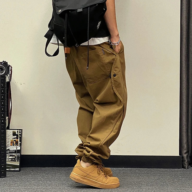 Aidase Plus Size Japanese Streetwear Oversize Cargo Pants Men Clothing Harajuku Casual Joggers Korean Hip Hop Baggy Trousers Male aidase-shop