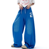 AIDASE  -  Summer New Male Washed Sweatpants Fashion Drawstring Straight-leg Design Simple Casual Men Trousers Menswear Tide 21E6603 aidase-shop