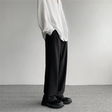 Aidase Khaki Black Suit Pants Men Fashion Social Men Dress Pants Korean Casual Loose Straight Pants Men Office Formal Trousers M-2XL aidase-shop
