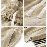 Aidase Striped Men's Summer Thin Section Quick Dry Loose Casual Outdoor Trousers Loose Fit Pants Sport aidase-shop