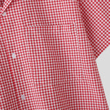 AIDASE  -  Men Plaid Sets Summer Vacation Streetwear Lapel Short Sleeve Shirt & Shorts 2PCS 2025 Loose Fashion Men's Casual Suits aidase-shop