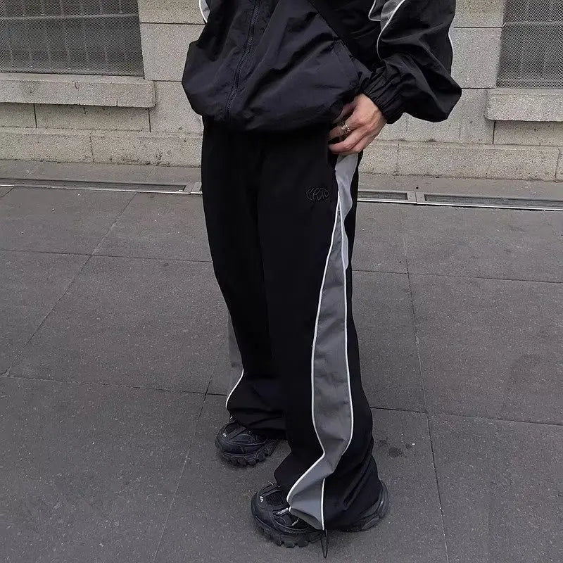 Aidase Men'S Y2K Clothes Tracksuits Loose Wide Leg Cargo Jogging Track Pants Couple Korean Fashion Clothing Sweatpants Techwear Women aidase-shop