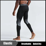 Aidase Mens Compression Pants Quick Dry Running Tights Man Legging Gym Training Jogging Pants Fitness Tight Trousers aidase-shop