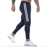 AIDASE  -  Gym Skinny Jogger Pants Men Running Sweatpants Fitness Bodybuilding Sports Pants Zip pocket Male Cotton Jogging Trousers men aidase-shop