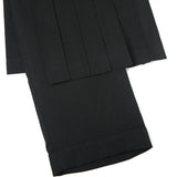 AIDASE  -  Spring Summer New Genderless Double-Layer Culottes Mens Fashion Trend Casual Deconstructed Pleated Trousers Straight Pants aidase-shop