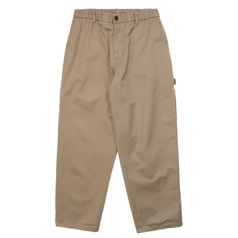 63.62Aidase Patchwork Cargo Pants Men Corduroy Contrast Stitch Trousers Mens Streetwear Loose Casual Pants aidase-shop