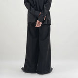 AIDASE  -  New Suit Pants Mens Dress Pants Loose Oversized  Wide Leg Pants Summer Casual Straight Retro Mopping Trousers Formal Trousers aidase-shop