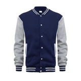 AIDASE  -  Spring Autumn Men's Pilot Bomber Couple Baseball Jacket University Varsity Solid Color Casual Korean Clothes aidase-shop