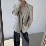 AIDASE  -  Spring And Summer New Men's Chinese Style Solid Color Suit Jacket Retro Elegant Luxury Casual Fashion Trend Simple Loose Men Top aidase-shop