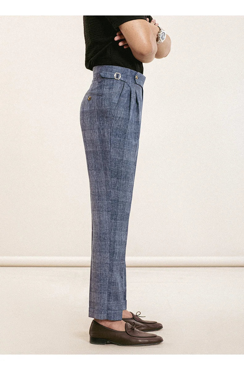 Fall Fashion Trousers Pant For Man Office Trouser Men Business Casual Pant British Social Club Outfits Pantalones Hombre aidase-shop